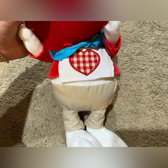 Disney Store Alice in Wonderland White Rabbit Plush Valentines Day Heart Stuffed - Picture 3 of 13